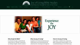 What Joyofliving.org website looked like in 2018 (5 years ago)