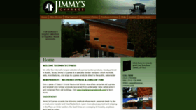 What Jimmys-cypress.com website looked like in 2018 (5 years ago)