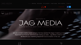 What Jagmedia.global website looked like in 2018 (5 years ago)