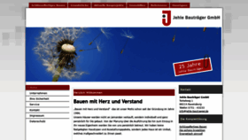 What Jehle-bautraeger.de website looked like in 2018 (5 years ago)