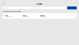 What Jooble.pk website looked like in 2018 (5 years ago)