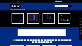 What Jamsx.com website looked like in 2018 (5 years ago)