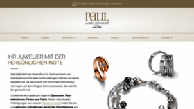 What Juwelier-paul.de website looked like in 2018 (5 years ago)