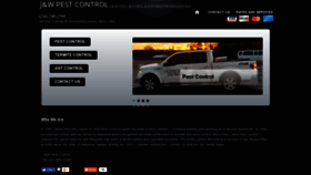 What Jandwpestcontrol.com website looked like in 2018 (5 years ago)