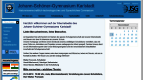 What Jsg-karlstadt.de website looked like in 2018 (5 years ago)