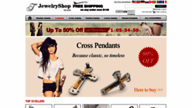 What Jewelryshopus.com website looked like in 2018 (5 years ago)