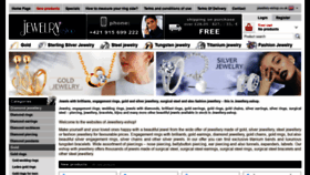 What Jewellery-eshop.co.uk website looked like in 2018 (5 years ago)
