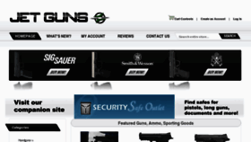 What Jetguns.com website looked like in 2011 (12 years ago)
