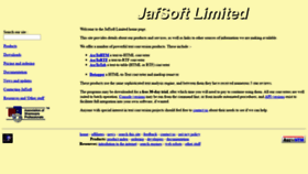 What Jafsoft.co.uk website looked like in 2018 (5 years ago)