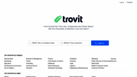 What Jobs.trovit.ca website looked like in 2018 (5 years ago)
