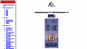 What Judo-gladenbach.de website looked like in 2018 (5 years ago)