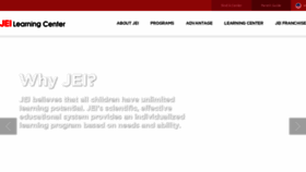 What Jeilearning.com website looked like in 2018 (5 years ago)