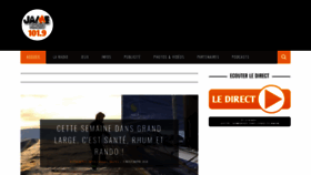 What Jaimeradio.fr website looked like in 2018 (5 years ago)