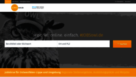 What Jobsowl.de website looked like in 2018 (5 years ago)