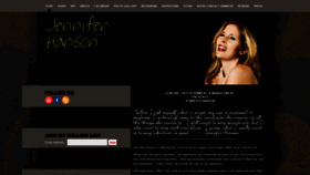 What Jenniferhanson.ca website looked like in 2018 (7 years ago)