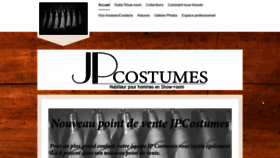 What Jp-costumes.fr website looked like in 2018 (5 years ago)