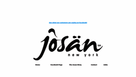 What Josannewyork.com website looked like in 2018 (5 years ago)