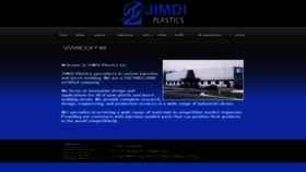 What Jimdiplastics.com website looked like in 2018 (5 years ago)