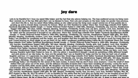 What Joydare.com website looked like in 2018 (5 years ago)