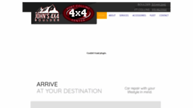 What Johns4x4.com website looked like in 2018 (5 years ago)