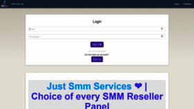 What Justsmmservices.com website looked like in 2018 (5 years ago)