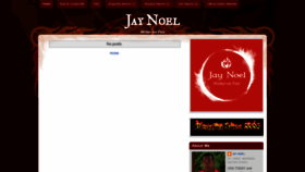 What Jaynoel.com website looked like in 2018 (5 years ago)
