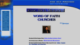 What Jesserichministries.com website looked like in 2018 (5 years ago)