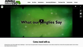 What Jungliceo.com website looked like in 2018 (5 years ago)