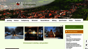 What Jueterbog.eu website looked like in 2018 (5 years ago)