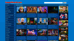 What Juegosninos10.com website looked like in 2018 (5 years ago)