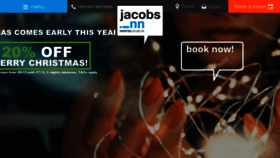 What Jacobsinn.com website looked like in 2018 (5 years ago)