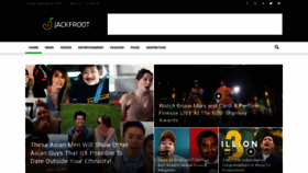 What Jackfroot.com website looked like in 2018 (5 years ago)