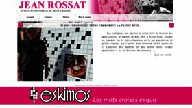 What Jeanrossat.fr website looked like in 2018 (5 years ago)
