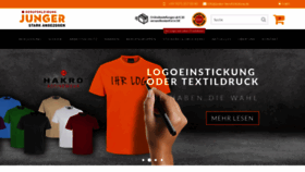What Junger-berufskleidung.de website looked like in 2018 (5 years ago)