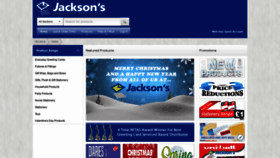 What Jacksons-crs.co.uk website looked like in 2018 (5 years ago)