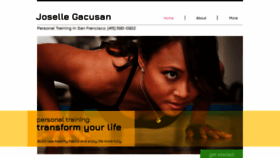 What Josellegacusan.com website looked like in 2018 (5 years ago)