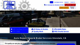 What Jandecompleteautoservice.com website looked like in 2018 (5 years ago)