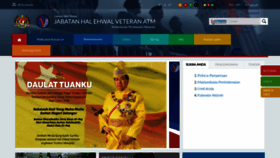 What Jhev.gov.my website looked like in 2018 (5 years ago)