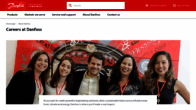 What Jobs.danfoss.com website looked like in 2019 (5 years ago)