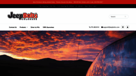 What Jeepbolts.com website looked like in 2019 (5 years ago)