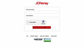 What Jcp.cashstar.com website looked like in 2019 (5 years ago)