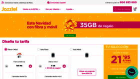 What Jazztel.com website looked like in 2019 (5 years ago)