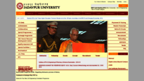 What Jaduniv.edu.in website looked like in 2019 (5 years ago)