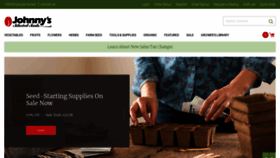 What Johnnyseeds.com website looked like in 2019 (5 years ago)