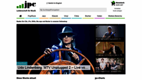 What Jpc.de website looked like in 2019 (5 years ago)