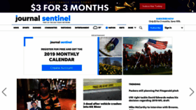What Jsonline.com website looked like in 2019 (5 years ago)