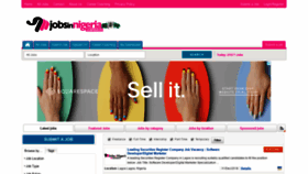 What Jobsinnigeria.careers website looked like in 2019 (6 years ago)