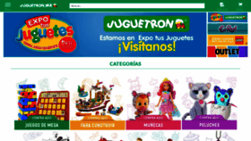 What Juguetron.mx website looked like in 2019 (5 years ago)