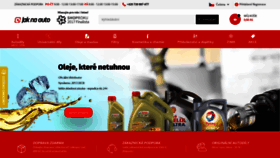 What Jaknaauto.cz website looked like in 2019 (5 years ago)