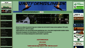 What Jagtformidling.dk website looked like in 2019 (5 years ago)